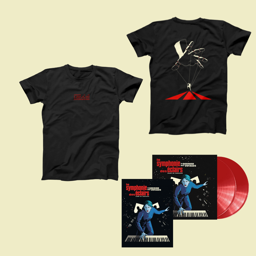 Doppel-Vinyl (20 Titel) + „Tristesse“-T-Shirt + signiertes Poster