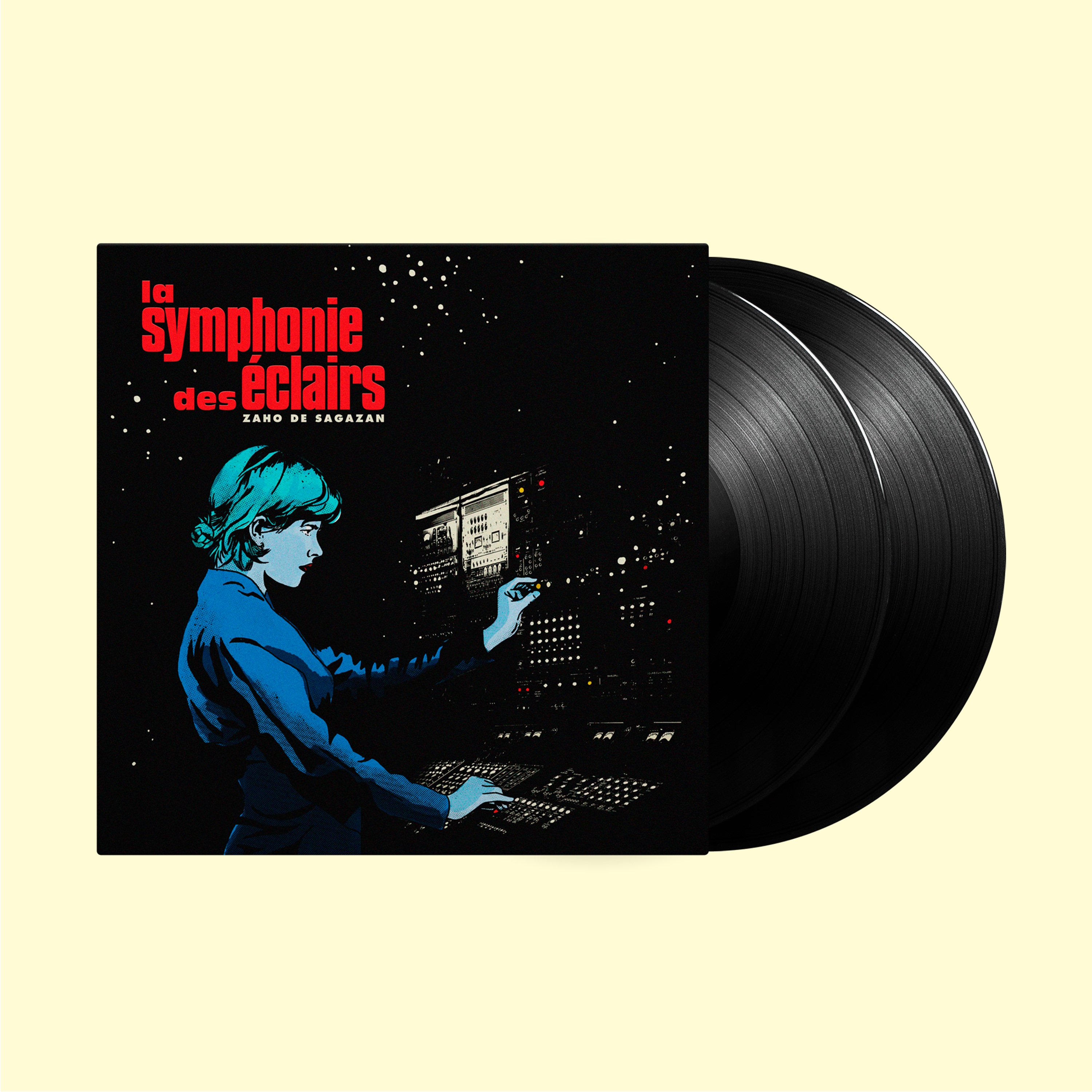 Double Vinyle standard (13 titres) | "La symphonie des éclairs"